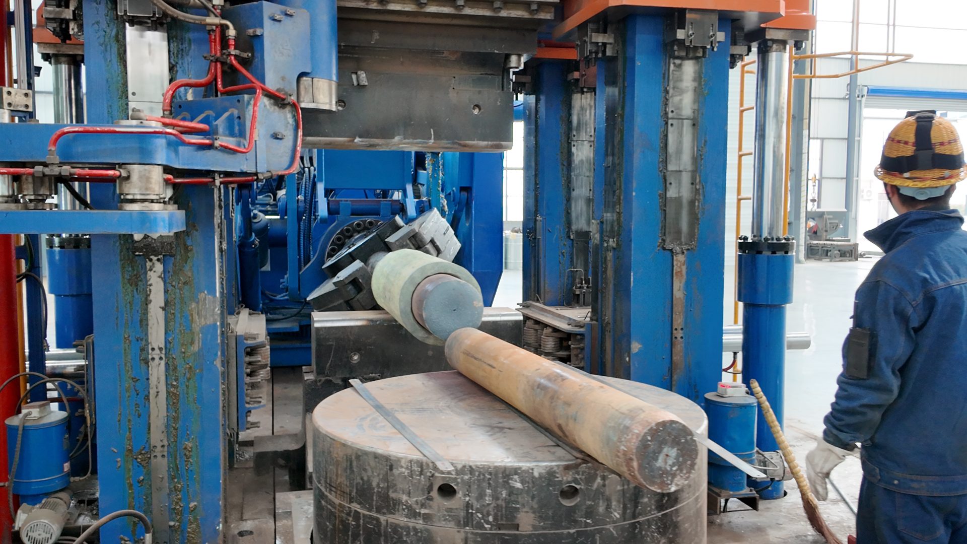 Titanium forging production line equipment